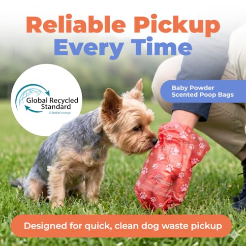 GRS Poop Bags for Dogs (GRS Assorted Colors / 150 Bags)