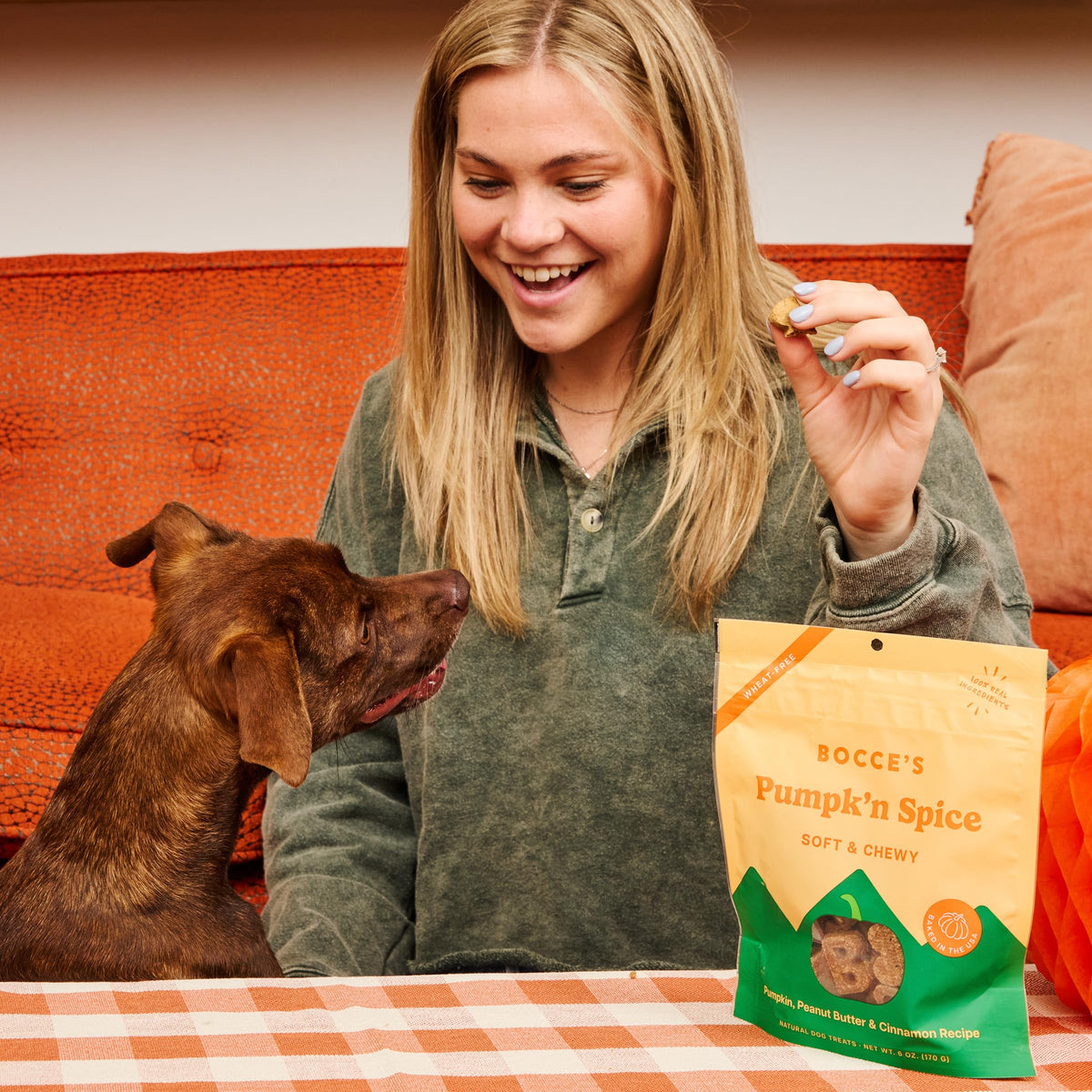 Pumpk'n Spice Soft Dog Treat + Probiotic Supplement Bundle
