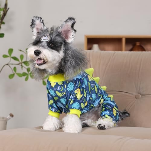 Dinosaur Costume Dog Pajamas (Small / Dinos#6)