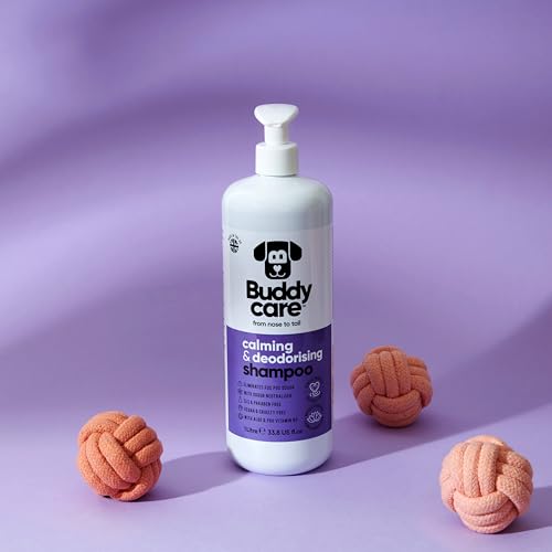 Calming & Deodorising Dog Shampoo by Buddycare (33.8oz)