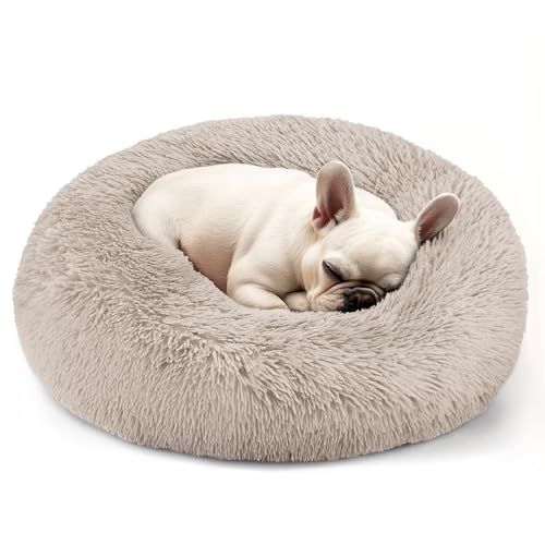 Dog & Cat Bed (Brown / 20.0"L x 20.0"W x 8.0"Th)