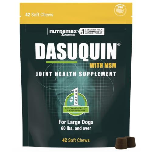 Nutramax Dasuquin MSM Joint Supplement for Large Dogs (42 Count / Large Dog (Over 60 lbs))