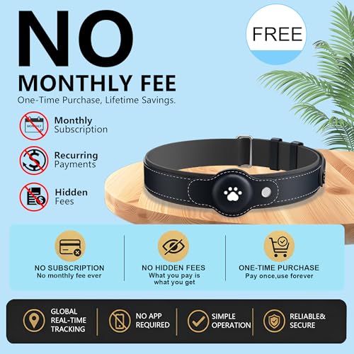 GPS Tracker for Dogs (Deep Blue / S(8.5''-13''))