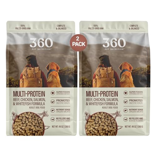 Freeze Dried Raw Dog Food (3 Pound (Pack of 2))