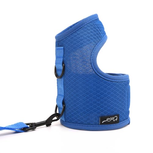 Cat Harness and Leash Set for Walking Escape Proof (Blue / XL 11-20 lbs)