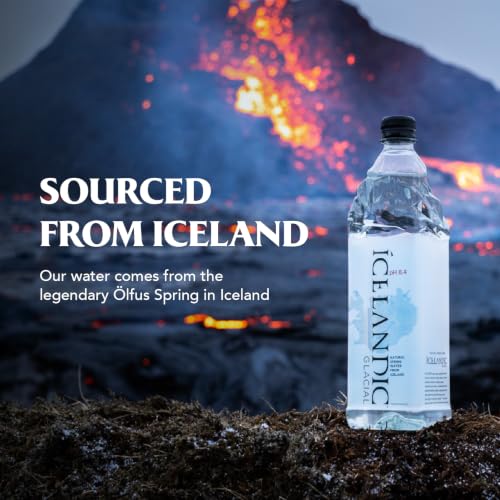 Natural Spring Alkaline Water (33.8 Fl Oz (Pack of 6))