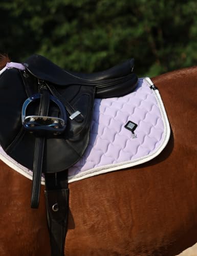 Close Contact Saddle Pad for Horses (Lilac)