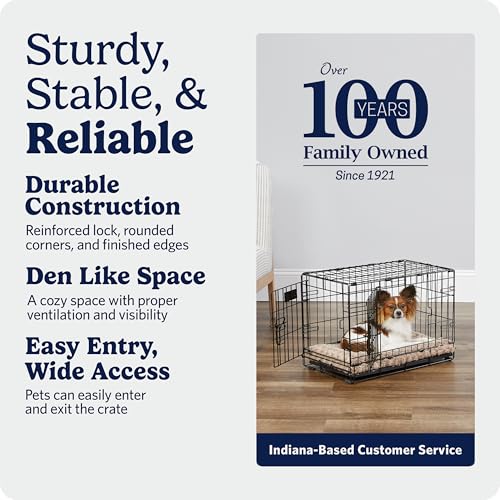 Midwest 22 Inch Double Door iCrate (Black - Double Door)