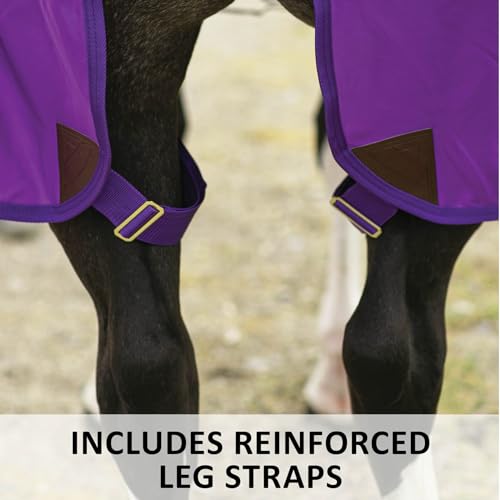 Dura Nylon Horse Stable Sheet (Horse Size 74 / V-Free | Closed Front | Legstrap / Green)
