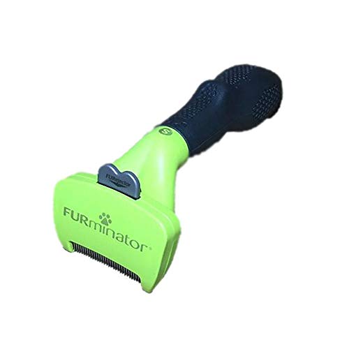 Small Dog Undercoat deShedding Tool for Short Hair (short hair - new model / Small)