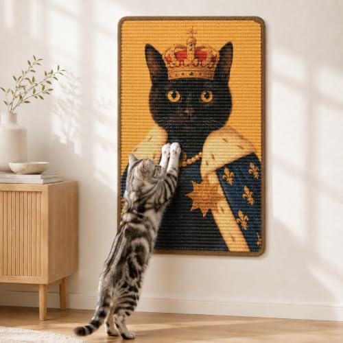 Art Sisal Cat Scratcher Mat (Monarch Cat)