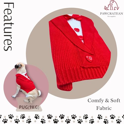 Cute Sweater for Dogs and Cats Soft Flannel Pet Outfit Warm and Cozy Animal Hoodie Small to Large Pet Clothes for Halloween Parties and Everyday Wear (X-Small)