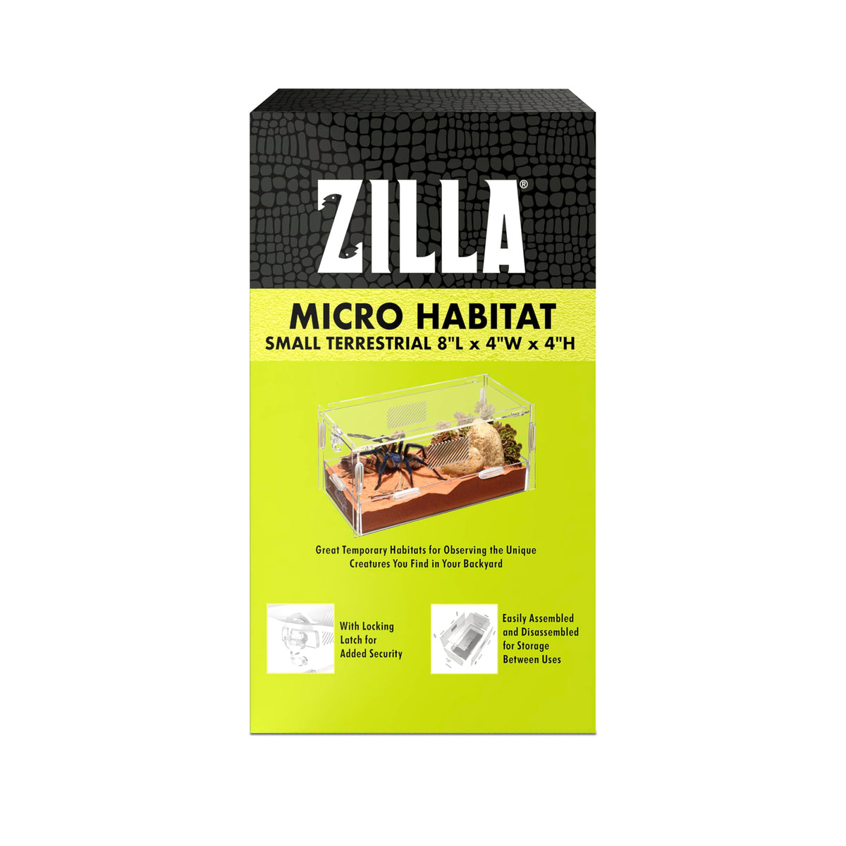Micro Habitat Terrarium (Small / Terrestrial / Clear)