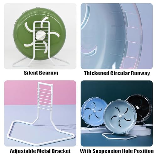 Hamster Wheel (green / 8.5in)