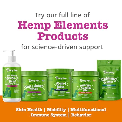 Dog Vitamins Dog Multivitamins with Hemp (90 Count (Pack of 1))