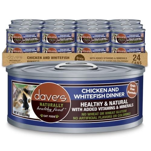 Grain Free Wet Cat Food (5.5 Ounce (Pack of 24))