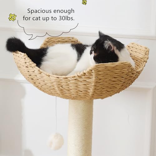 18" Large Cat Tower Tree Add ons Accessories Replacement Part Basket Bed (17.7” / 1PC)