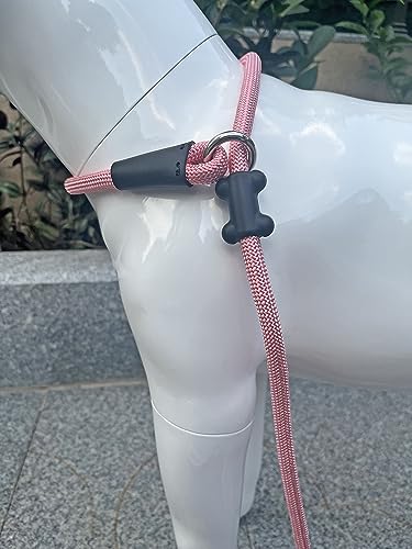 Slip Lead Dog Leash (1/2"×6ft / Pink)