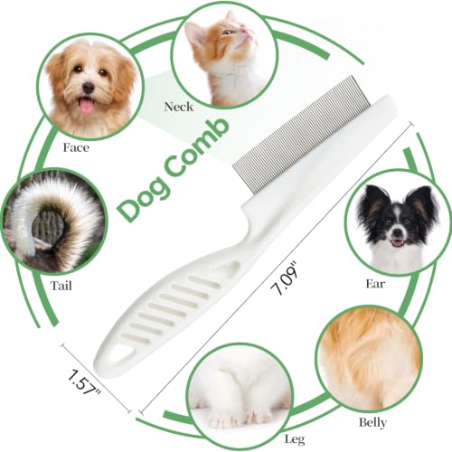 Dog & Cat Brush (Blue and White)