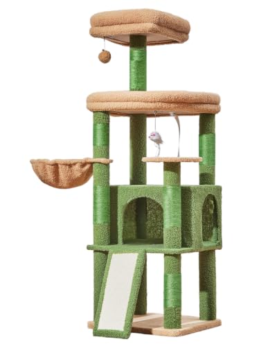 Sturdy Cat Tree (Cactus / 58.7 Inches)