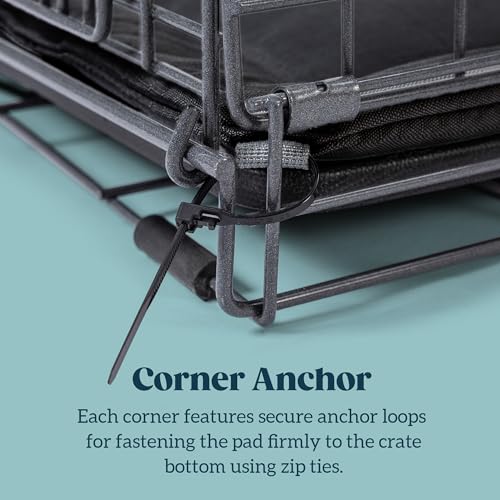 Cybarmour Chew Proof Dog Crate Pad (41.0"L x 27.0"W / Black)