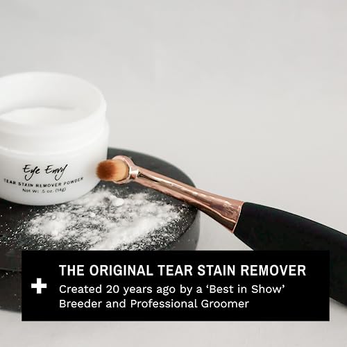 Dog Tear Stain Remover Starter Kit with ProPowder Brush (1 Count (Pack of 1))