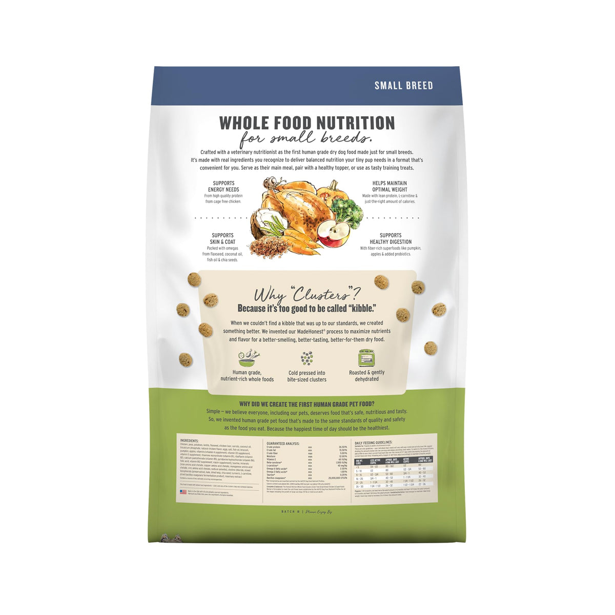 Grain Free Chicken & Superfoods Whole Food Clusters (10 Pound (Pack of 1))
