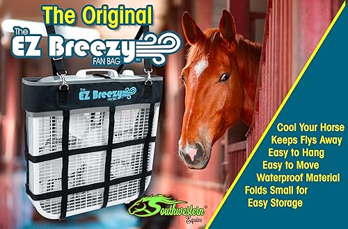 EZ Breezy Box Fan Holder (Black)