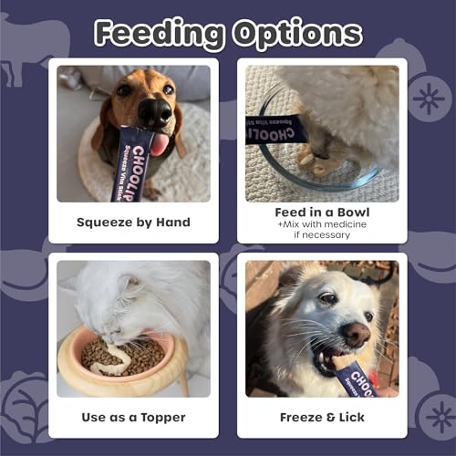 Squeeze Vita Stick Brain Support Lickable Cat and Dog Treats