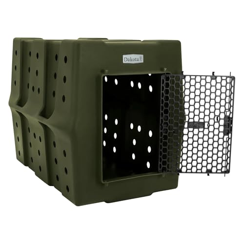 Dakota 283 Canine Rough and Tough Economy Dog Crate (X-Large / Olive)