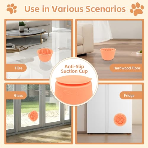 Dog Lick Bowl (M-L / Orange)