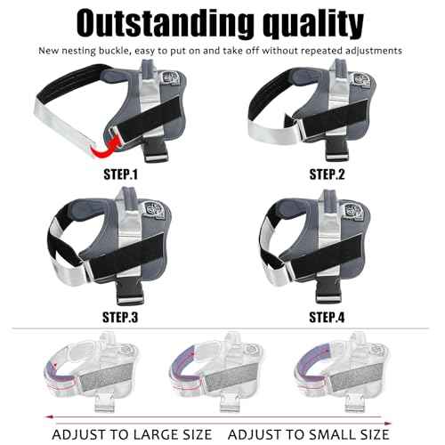 Dog Harness No (Small (Pack of 1) / TwilightGray)