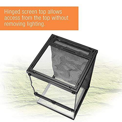 11 Gallon Glass Tropical Vertical Terrarium Kit (Terrarium)