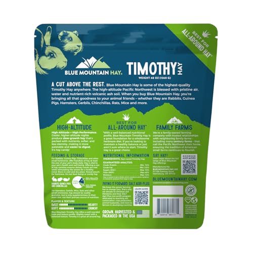 Timothy Hay for Small Pets (3 Pound (Pack of 1))