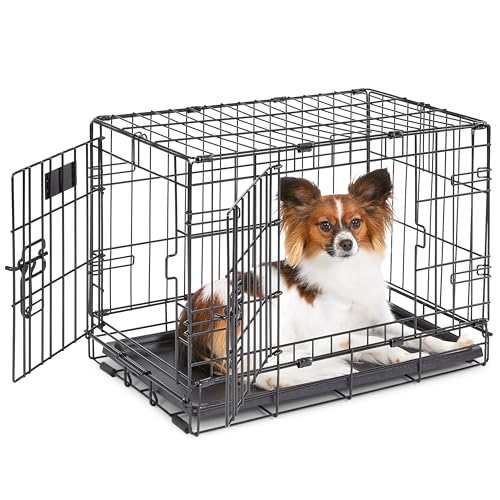 Midwest 22 Inch Double Door iCrate (Black - Double Door)