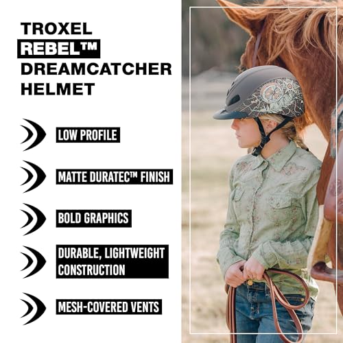 Rebel Bold Horse Riding Helmet (Dreamcatcher / Large)
