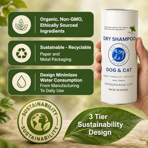 Sit Stay Forever Dry Shampoo for Dogs & Cats
