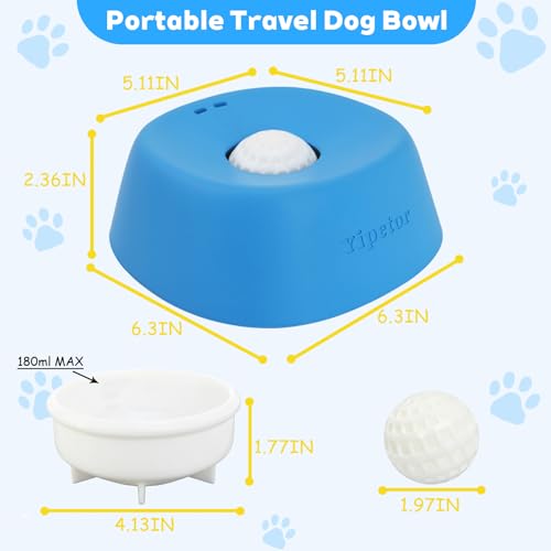 Dog Lick Bowl (blue / Medium)