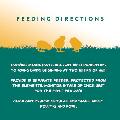 Chick Grit Digestive Supplement for Young Growing Poultry & Bantam Breeds (5 Pound (Pack of 1))