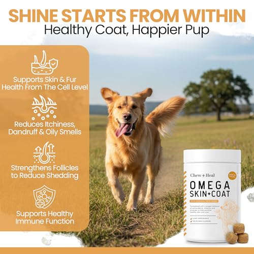 Omega 3 Fish Oil for Dogs (360 Chews)