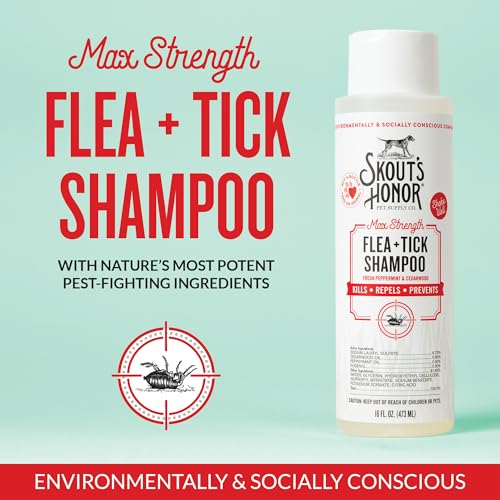Natural Flea and Tick Shampoo for Dogs (Flea & Tick Shampoo)