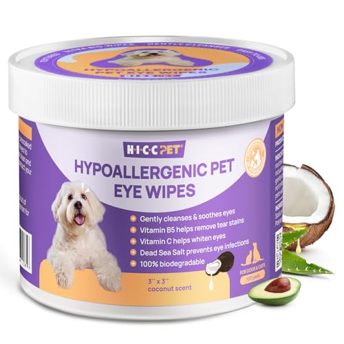Eyes Wipes for Dogs & Cats (100 count)