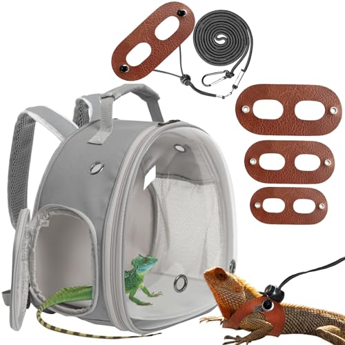 Leopard Gecko Travel Carrier (Grey)