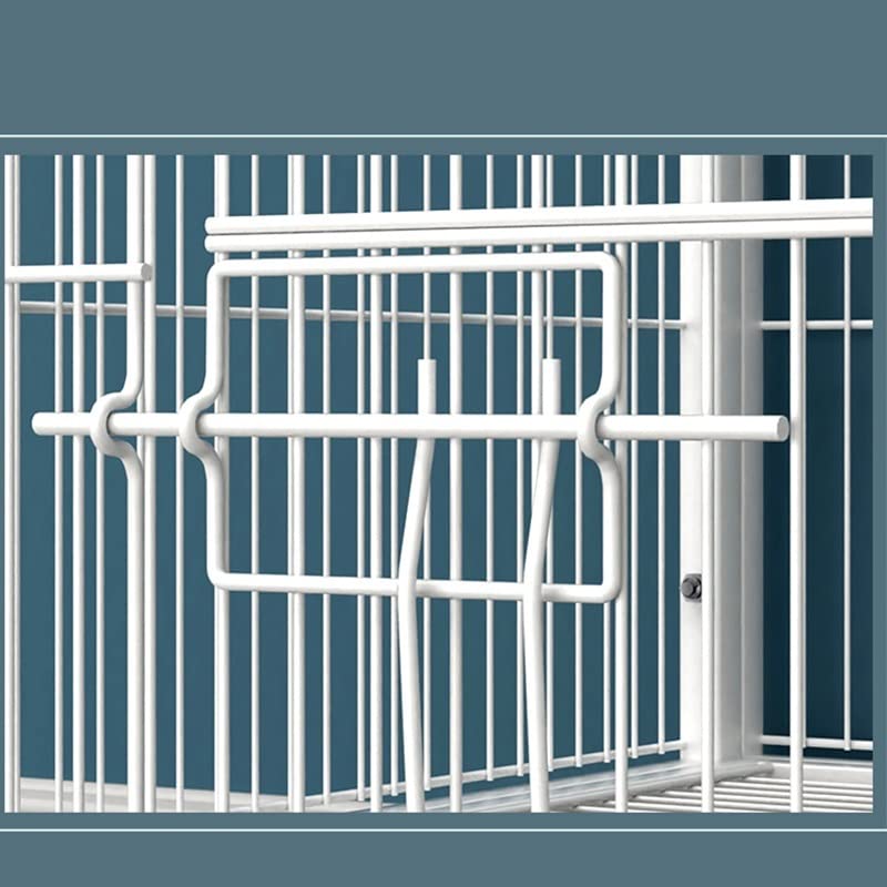 Large Bird Cage Parrot Bird Cage Stainless Steel Metal Bird Cage Outdoor Birdhouse Bird Perch Holde Bird Cage