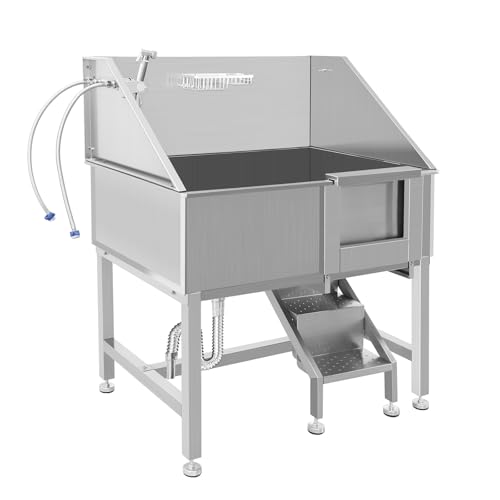 38 Inch Dog Bathing Station for Large Dogs (RIGHT DOOR)