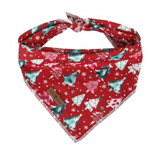 Christmas Dog Bandana (Xmas Tree / Small (Pack of 1))