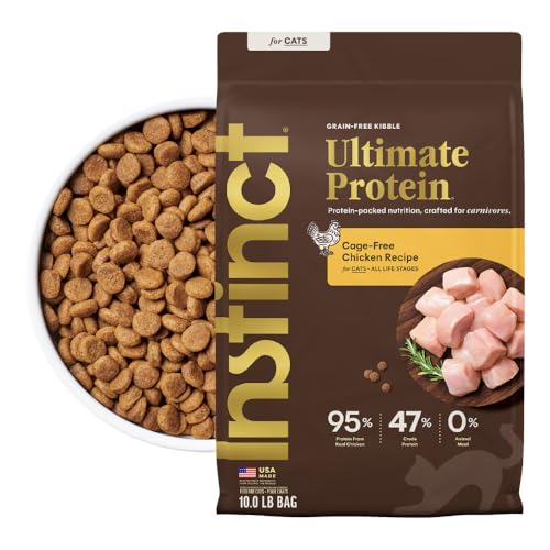 Ultimate Protein Grain Free Cage Free Chicken Recipe Natural Dry Cat Food (10 Pound (Pack of 1))