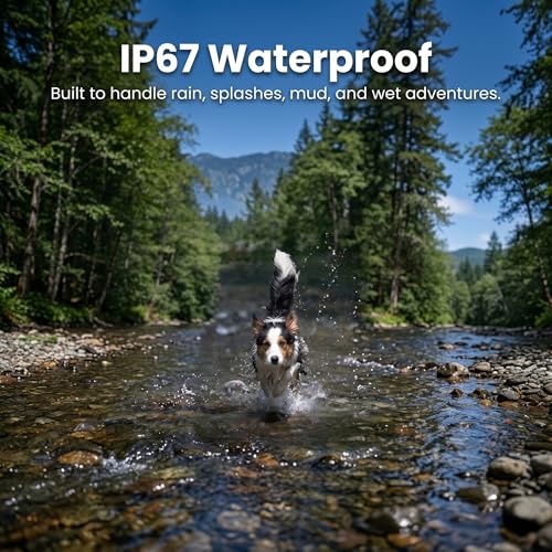 Gen 2 Dog Tracker No Subscription for Medium & Large Dogs