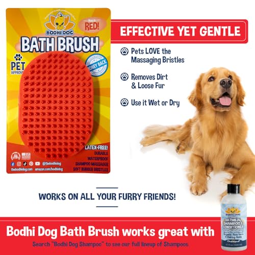 Shampoo Brush (1 Pack / Red)