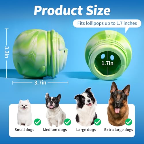 Dog Toy Frozen Treat Toys (Green)